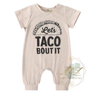 LET'S TACO BOUT IT" UNISEX JUMPSUIT